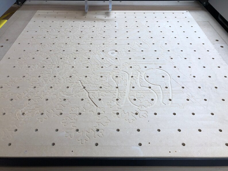 CNC Wasteboard Flattening File XXL 32x32. Flatten Your Etsy