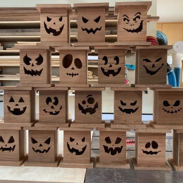 34 Halloween Pumpkin Faces, Jack O Lantern (svg, Png, Dxf, Ai Digital ...
