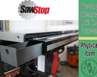 SawStop Table Saw Utility Drawer, 8", Great For Pencils And Marking Tools.  Perfect For Woodworkers.  PHYSICAL ITEM.