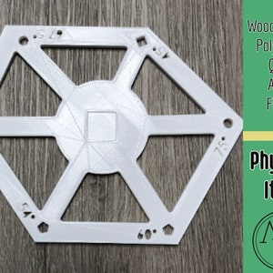 Buscador de ángulo rápido Polygauge para carpintería. Obtenga ángulos perfectos de forma rápida y repetitiva. Plantilla para carpintería. Herramientas.