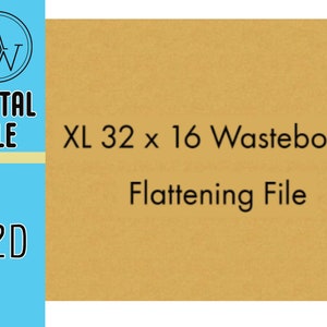 CNC Wasteboard Flattening File Xl (32x16). Flatten Your Wasteboard. Shapeoko, X-Carve, or other Hobby CNC. .c2d File Included
