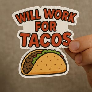 funcionará para adesivo de tacos