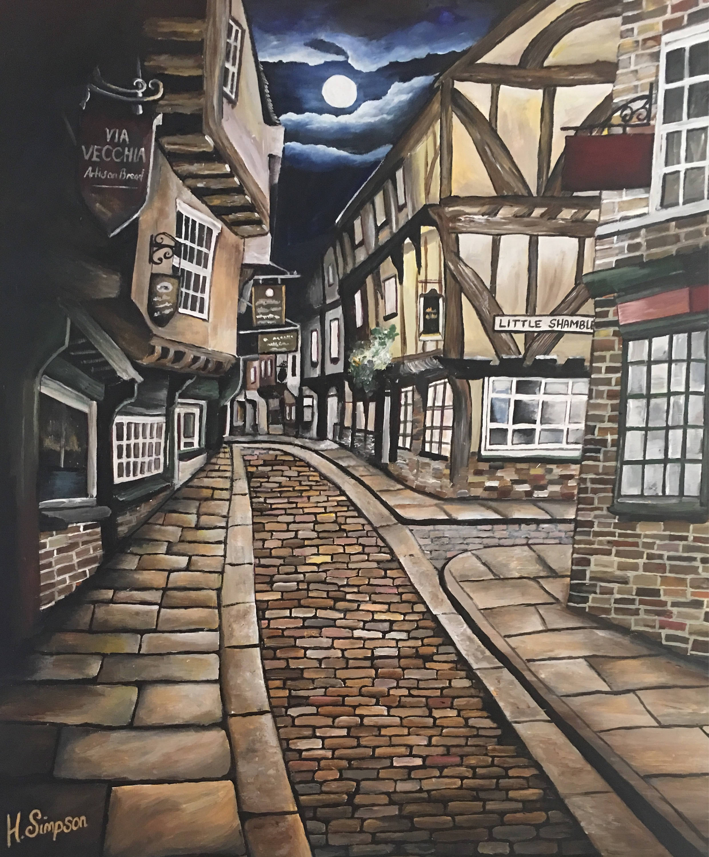 The Shambles York Fine Art Giclee Print From an Original Artwork Etsy