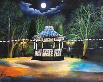 Matlock Bandstand - fine art giclee print