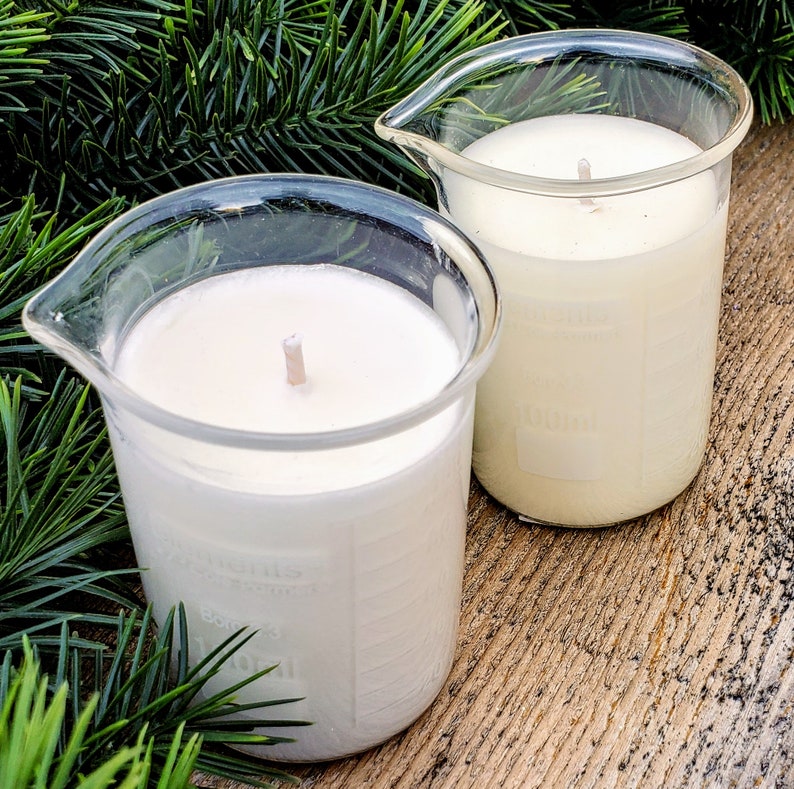 Beaker Candle Gift Set Chemistry Gift Science Gifts Science Etsy