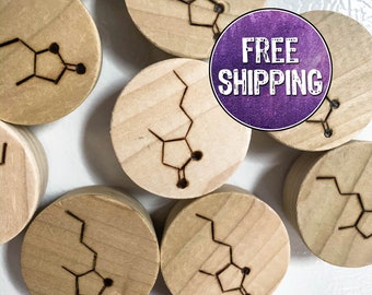 Authentic Wood Whiskey/Bourbon Barrel Bung Magnet, Bourbon Barrel Gifts, Bourbon Magnet, Whiskey Barrel Magnet, Whiskey Gift, Whiskey Decor