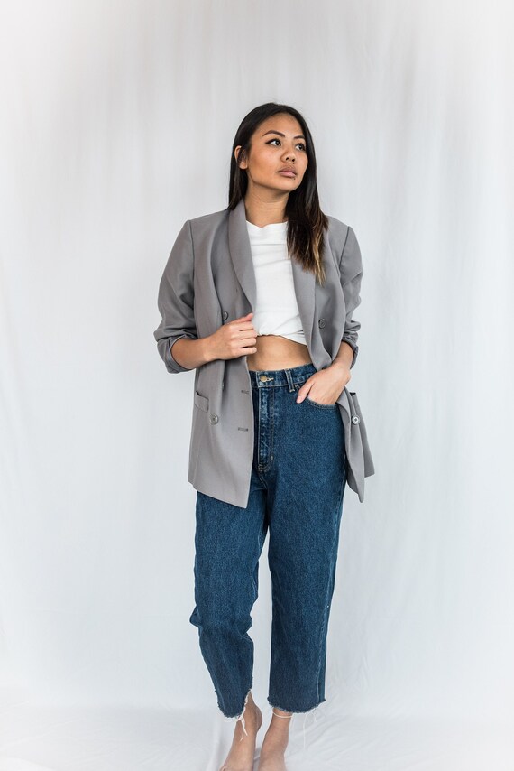 Women's Vintage Oversized Blazer - Large/XL (70's