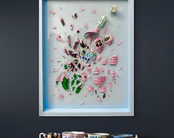 Broken Bottle Wall Art