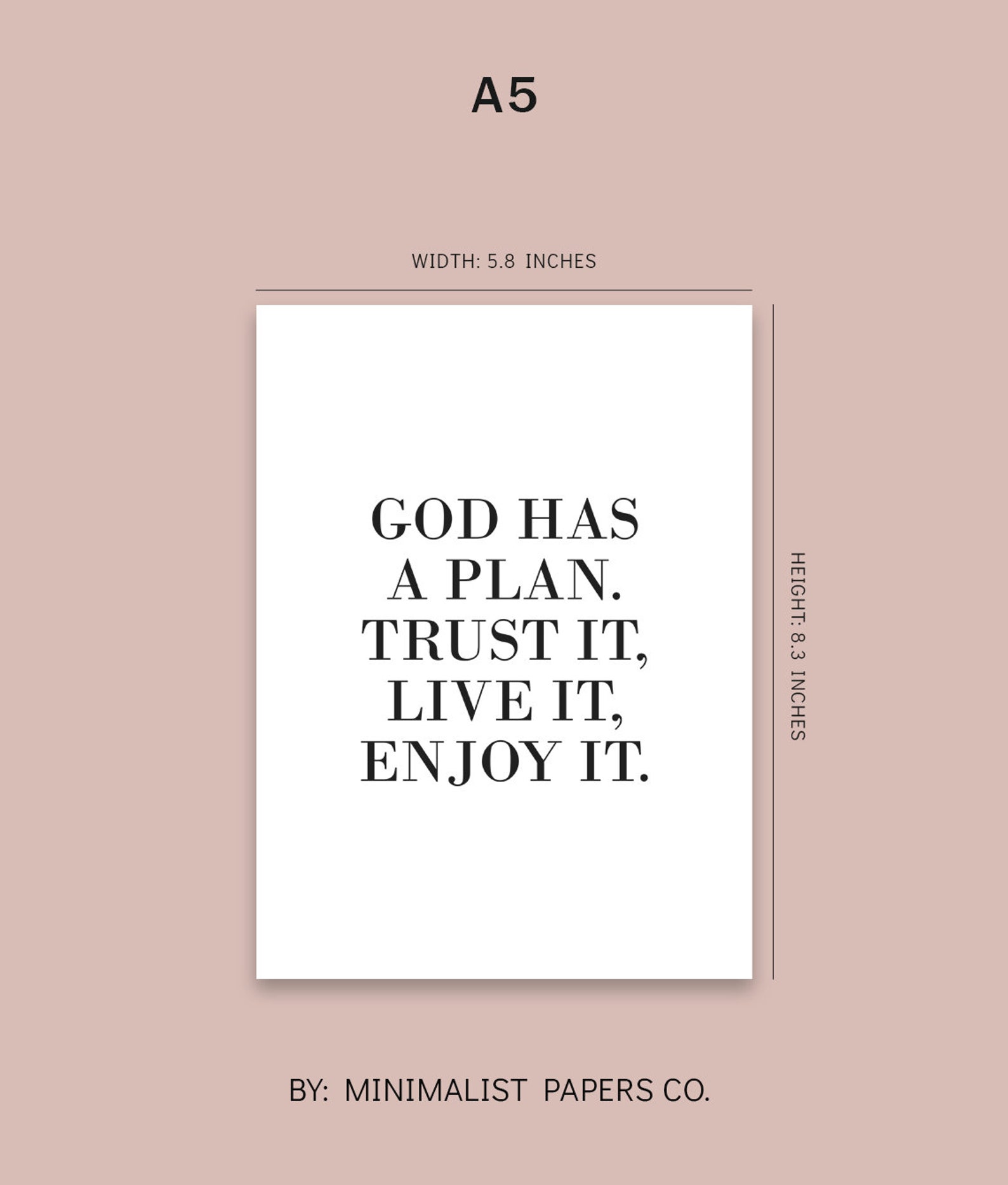 A5 and A4 Faith Planner Dashboards Printable Planner Quotes - Etsy