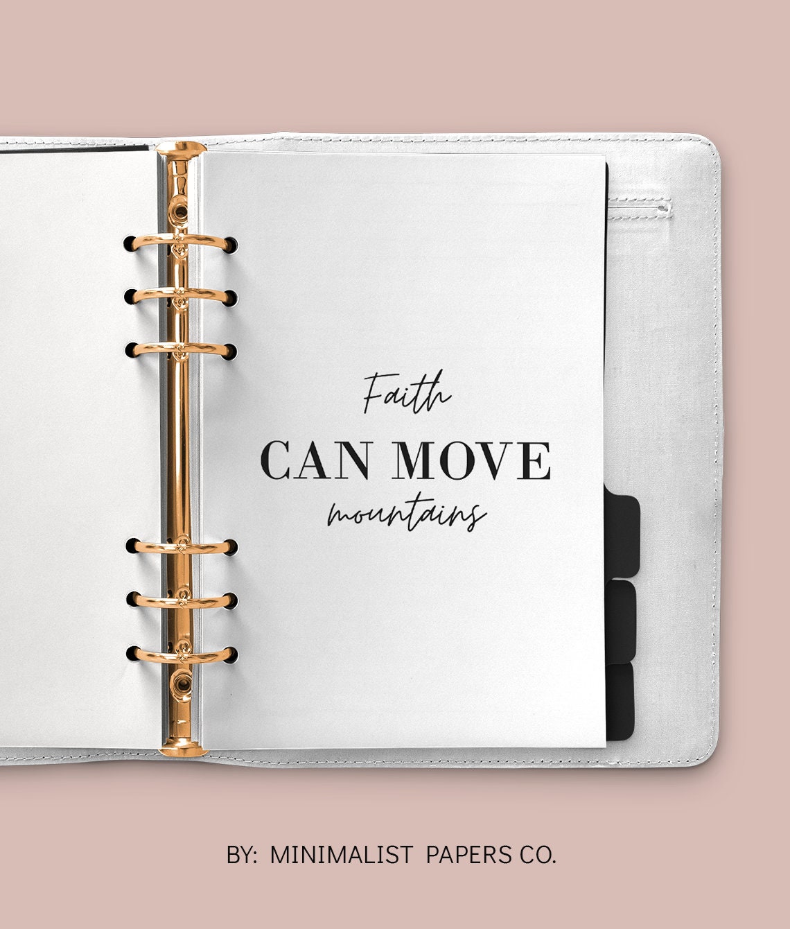 A5 and A4 Faith Planner Dashboards Printable Planner Quotes - Etsy