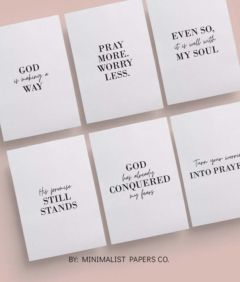 A5 and A4 Faith Planner Dashboards Printable Planner Quotes - Etsy