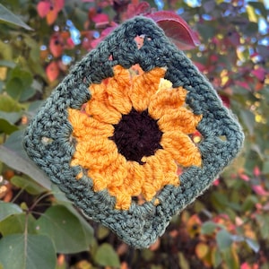 Sunflower Granny Square PATTERN