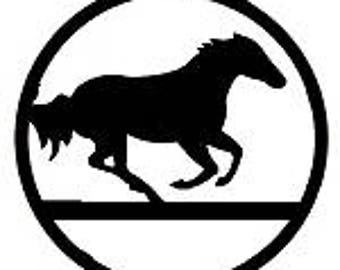 Plant Hanger - Galloping Horse Design