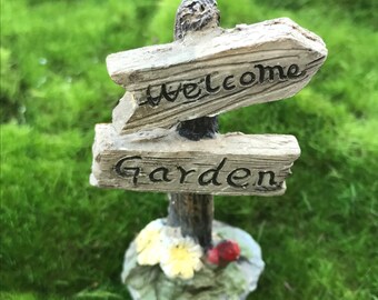 Fairy Garden,Fairy garden sign, Garden decor, fairy garden supply, fairy garden accessory,fairy garden sign, Fairy,Miniatures