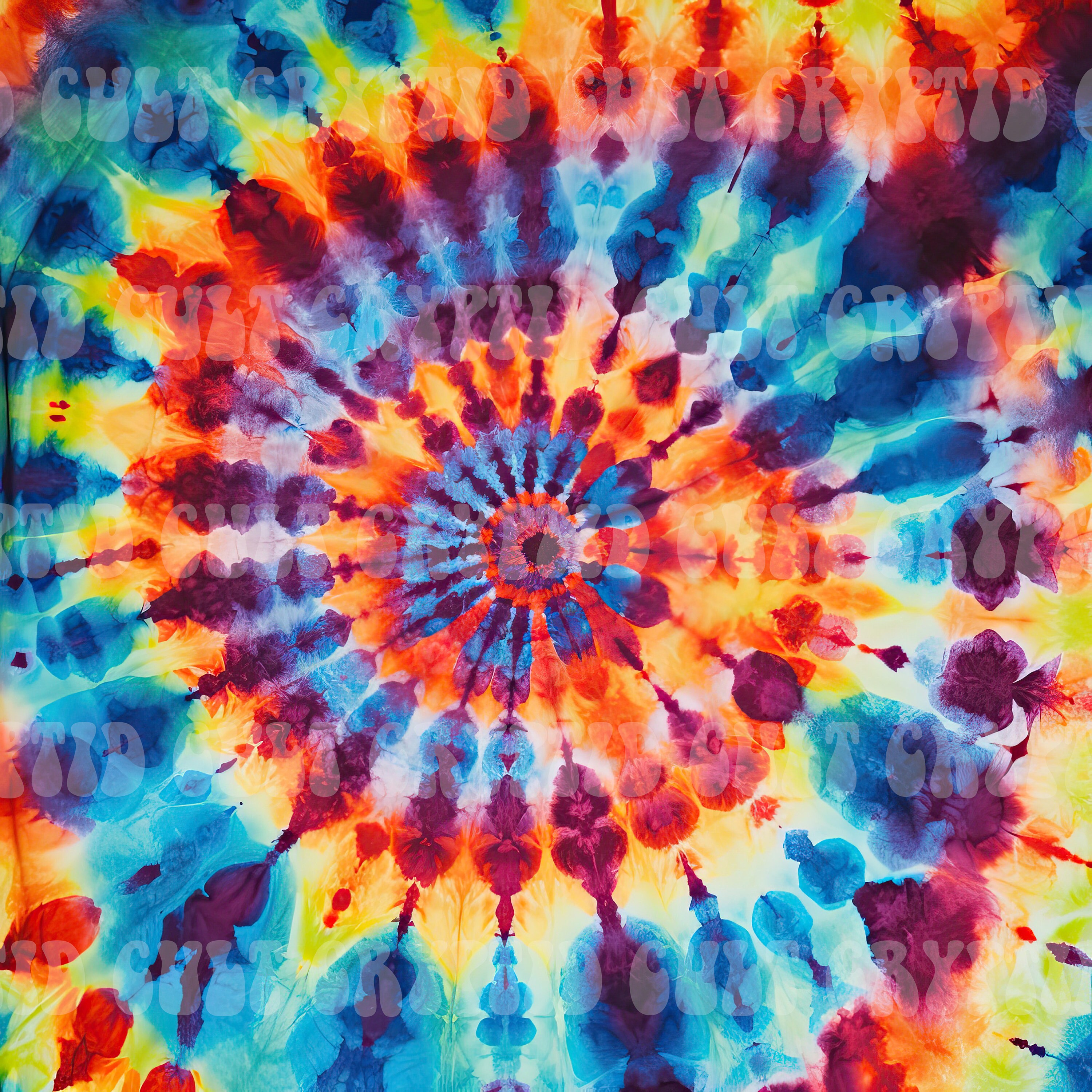 20 Tie Dye Printable Paper Sublimation Bundle Scrapbook Supplies ...