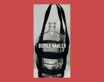 5 Gallon Water Bottle Carrier by Bottle Hauler. Glass Bottle NOT included