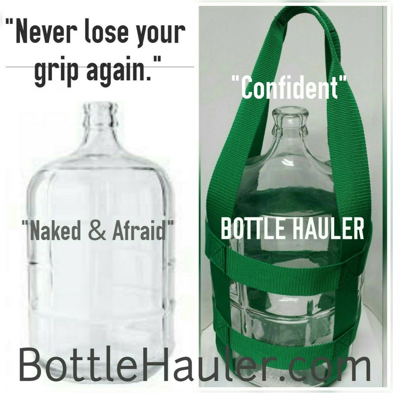 3 Gallon Water Bottle Carrier TALL Carboy glass bottle not included image 7