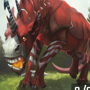 4x - 3/3 Fichas de Bestia para Magic the Gathering!