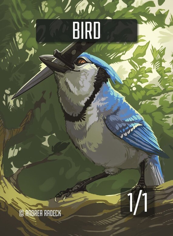 4x 1/1 Bird Token Etsy