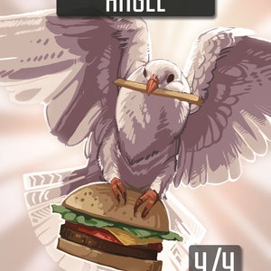 4x - 4/4 Angel Tokens for Magic the Gathering!