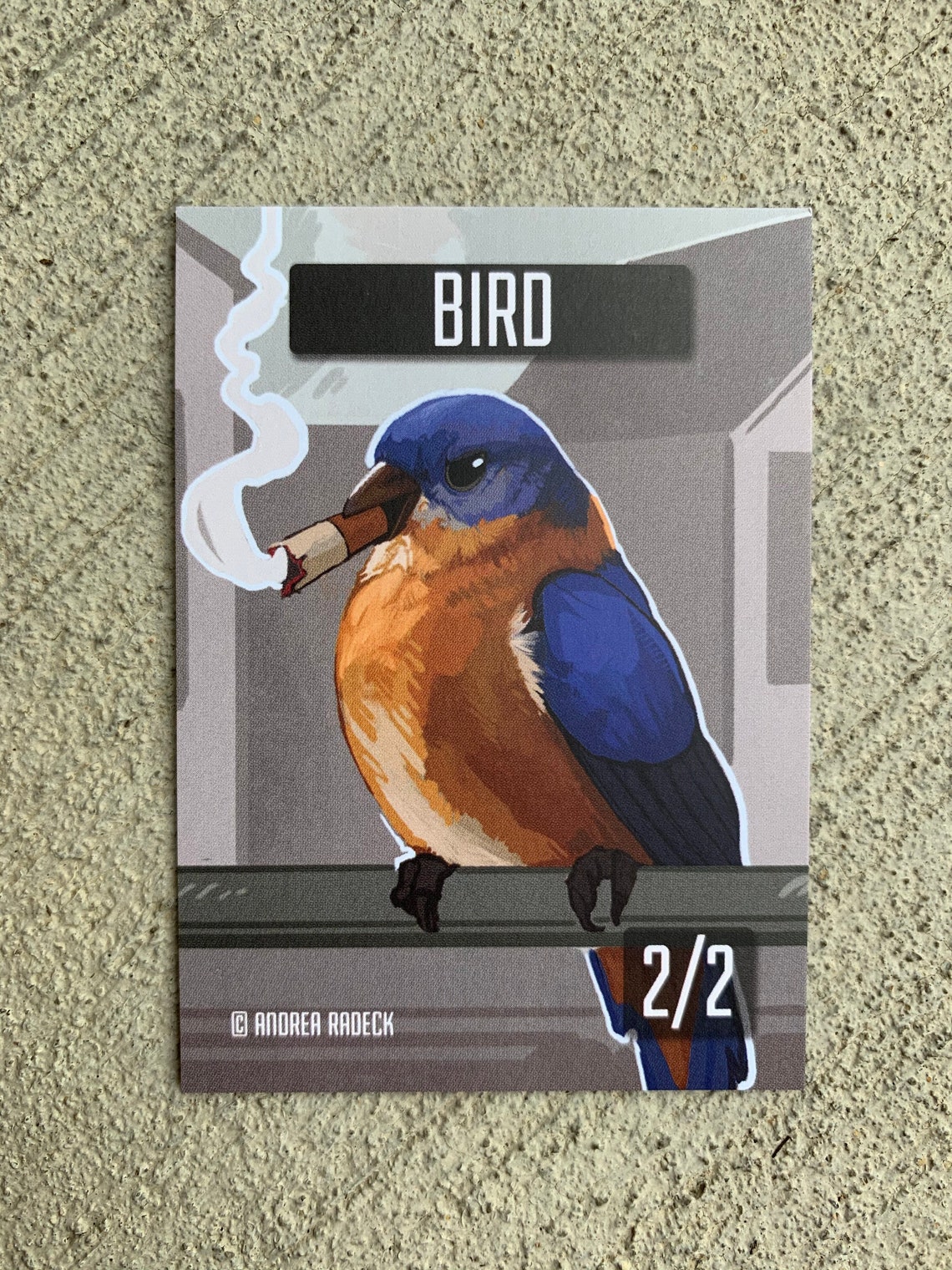 4x 2/2 Bird Token Etsy