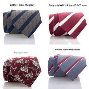 Personal Message Tie/Necktie Add your own personal message Father's Day 21Rhinos image 5