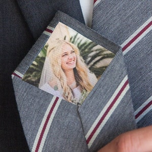 Custom/Personalized PHOTO TIE - 21 Rhinos | Father&#39;s Day Gift | Weddings | Father of the Bride | Groomsmen | Father&#39;s Day | Missionary Gift