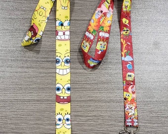 SpongeBob Themed Lanyard