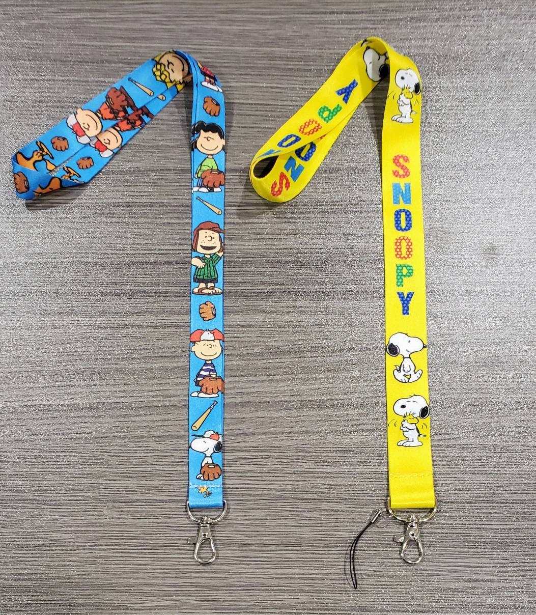 Charlie Brown and Snoopy Themed Lanyard 