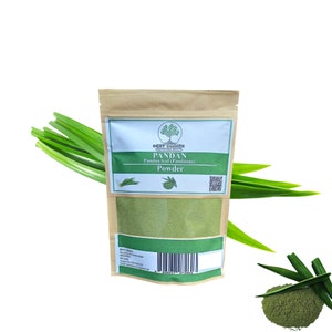 Organic Dried pandan (Pandanus) leaves powder Natural organic from sri lanka