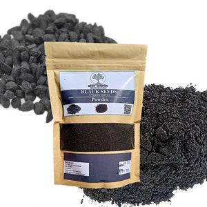 Nigella sativa - Black cumin Seeds-Comino Negro Powder