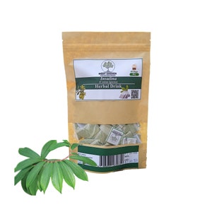 Insulina Plant Organic Herbal drink ( Costus Igneus ) Thebu 40 tea bags