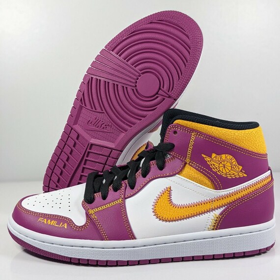 Air Jordan 1 Mid 'día De Muertos' A Colourful Model - Etsy UK