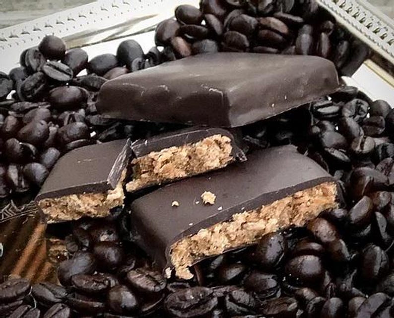 Maine Needhams - Gourmet Chocolate Coconut & Potato Candy Bars packed in Gift Boxes Espresso