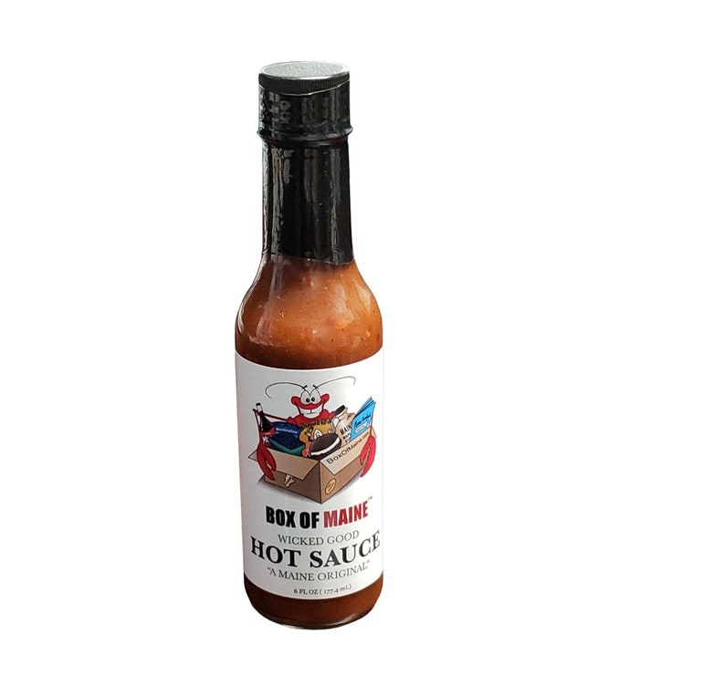 Wicked Good Hot Sauce With Real Maine Maple Syrup 6 Ounce Etsy