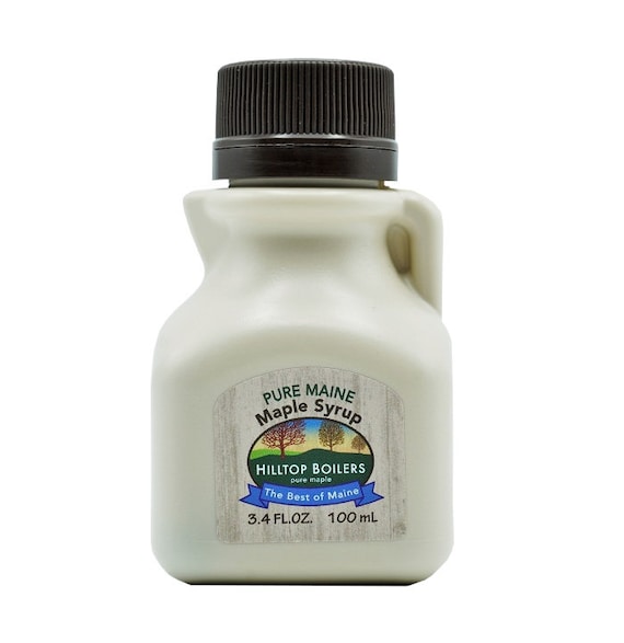 Pure Maine Maple Syrup: Grade A Amber Rich Flavor (3.4 FL OZ)