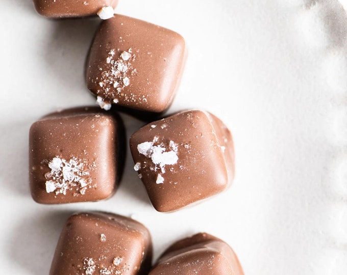 Maine Sea Salted Milk Chocolate Caramels