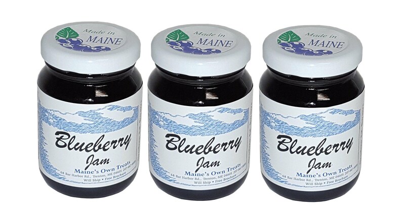 5oz Wild Maine Blueberry Jam  Made in Maine from Wild image 1