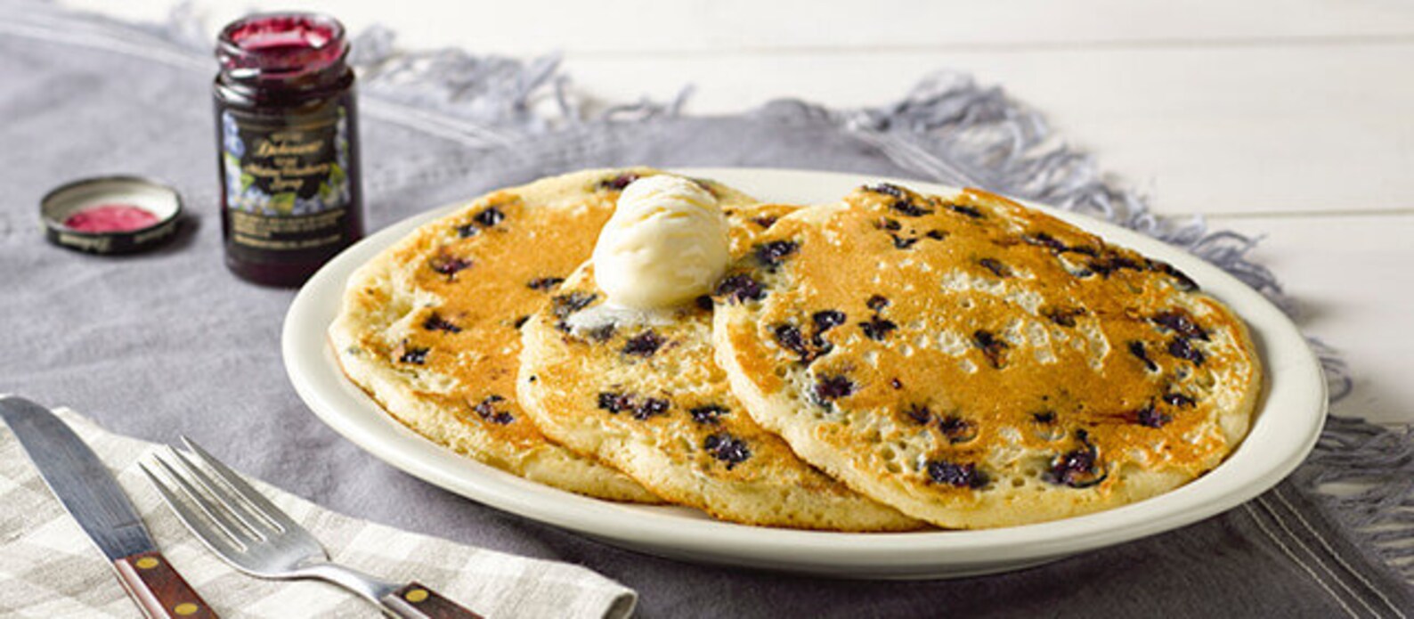 Wild Maine Blueberry Pancake and Waffle Mix With Real Maine Etsy