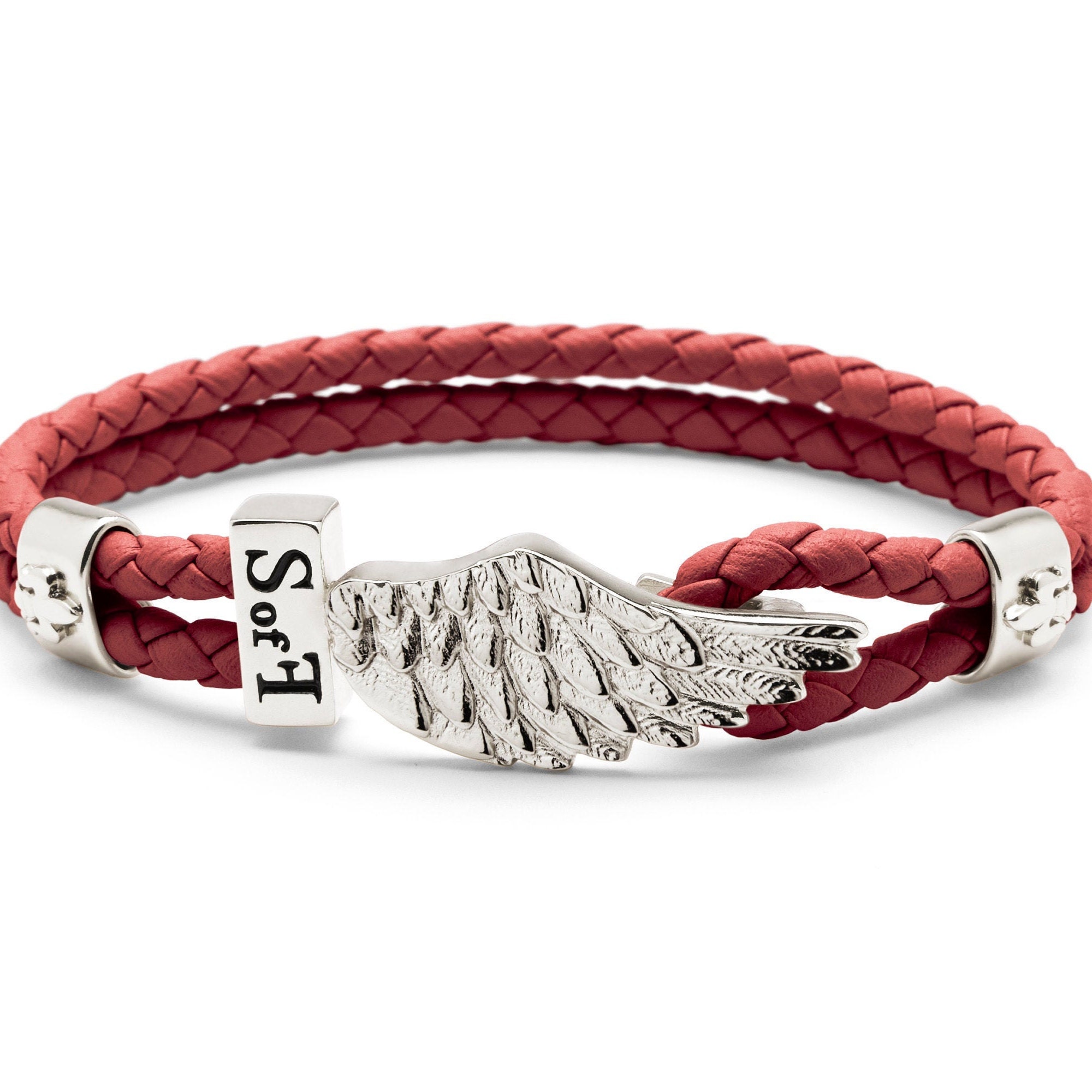 Nenalina bracciale 7 chakra lunghezza 18 cm + 3 cm in argento per donna
