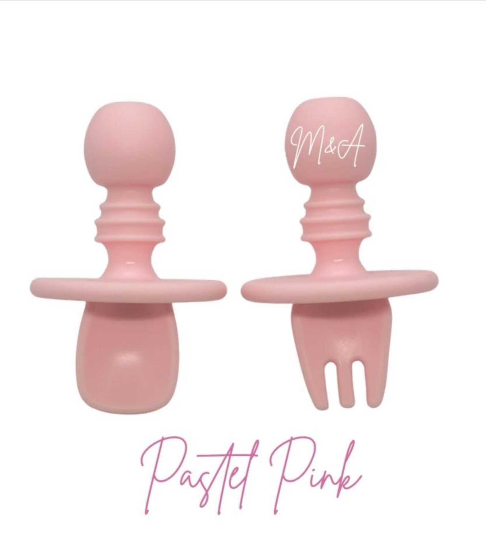 Weaning Silicone Cutlery Dinnerware Baby / Toddler 100 Food Etsy