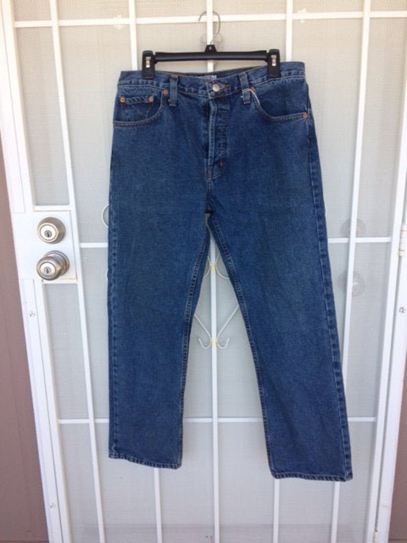 button fly levis 501