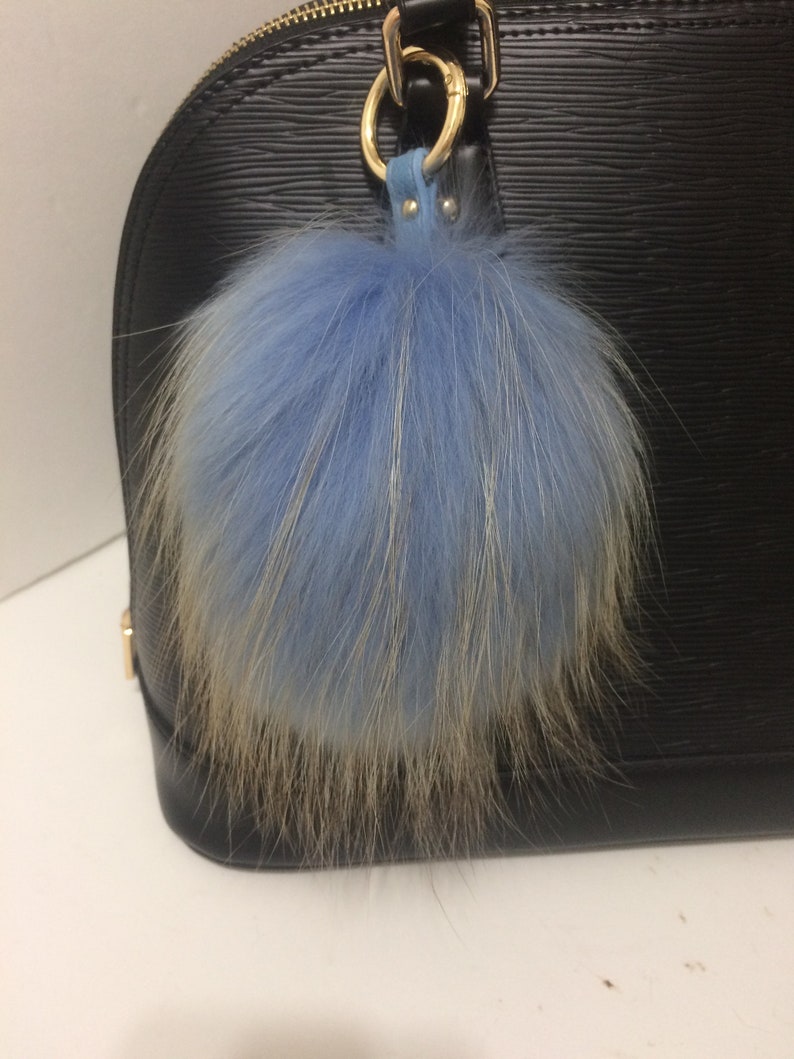 large fur bag