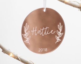 Personalised Ornament, Custom Name Bauble, Kid's Bauble, Custom Ornament, Custom Tree Bauble, Personalised Bauble, Gift for Her