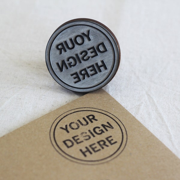 Personalised Custom Stamp, Custom Logo Stamp, Personalised Rubber Stamp for Business, Business Logo Stamp