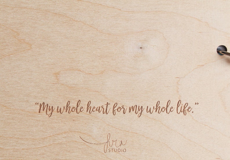 Custom Guestbook Wooden Guestbook Wedding Guest Book Simple Guestbook Polaroid Guestbook Minimal Guestbook Modern Guestbook