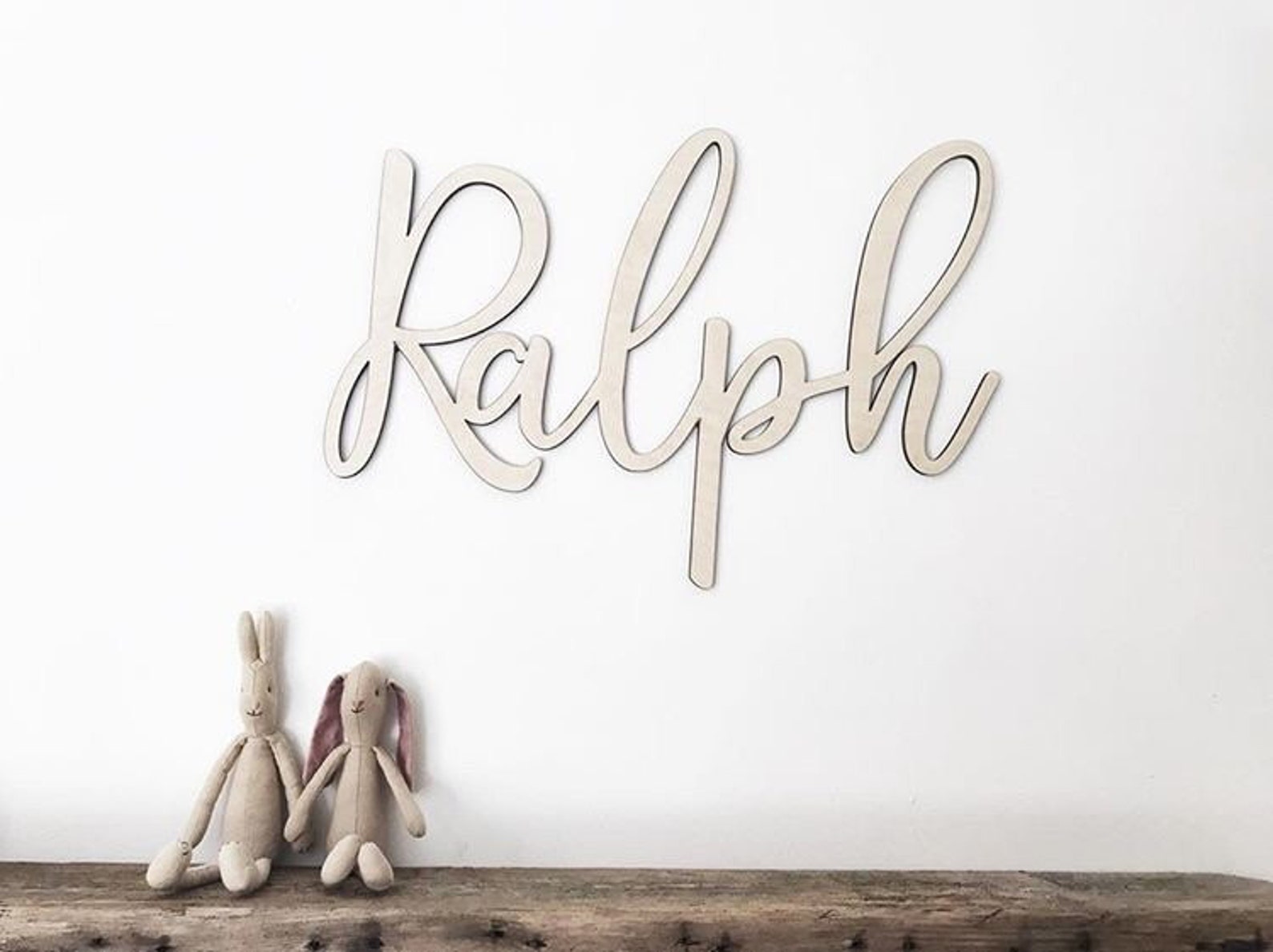 Nursery Name Sign Nursery Wall Art Nursery Decor Baby Shower Etsy