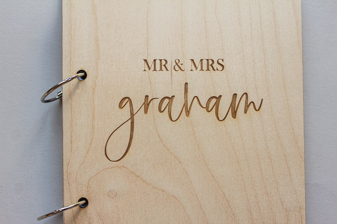Simple Guestbook Photo Guestbook Minimal Guestbook Wedding Etsy