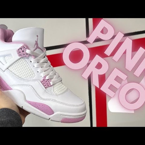 Jordan 4 Blanc Rose Oreo meilleure vente