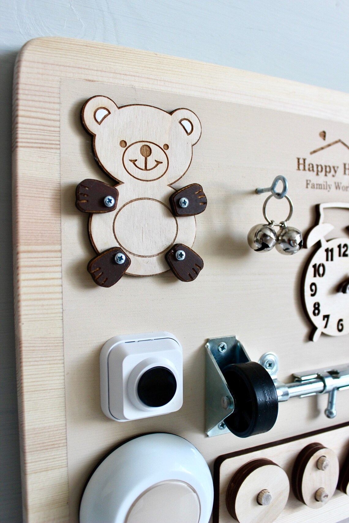 Travel Busy Board Fast Shipping Natural Wood Activity Board Etsy